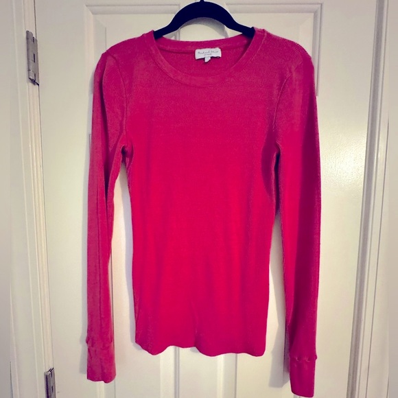 Michael Stars Sz M Women's Juliet Long Sleeve Top - Picture 3 of 5